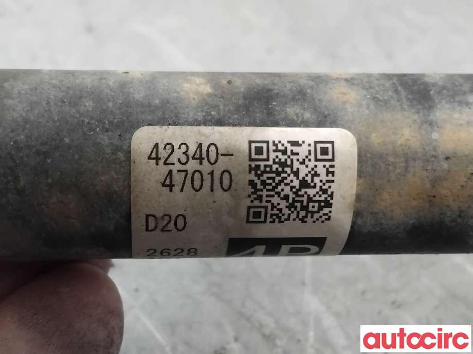 Drivaksel venstre bak, elbil til Toyota Yaris 2014-2020 (Type III, Fase 2)  (TOYOTA|4234047010||42340-47010)