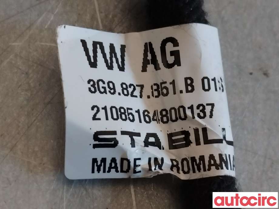 Baklukedemper til VW Passat 2015-2019 (Fase 1) (B8) (B8) (VOLKSWAGEN|3G9827851F||3G9827851B)