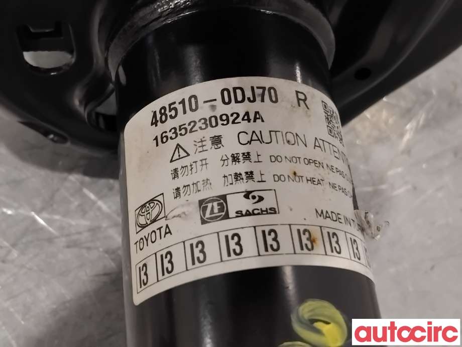 Fjærbein høyre foran til Toyota Yaris Cross (SUV) 2021-->>  (TOYOTA|485100DJ70||48510-0DJ70)