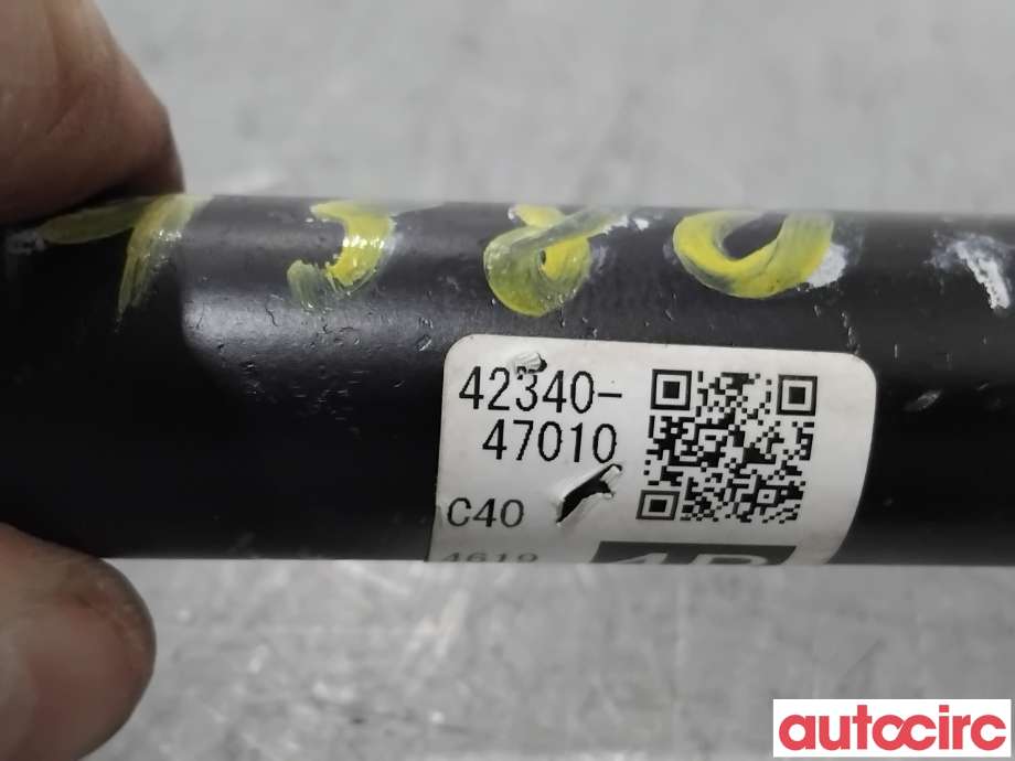Drivaksel venstre bak, elbil til Toyota Yaris Cross (SUV) 2021-->>  (TOYOTA|4234047010||42340-47010)