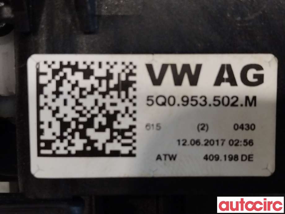 Bryter combi til VW Passat 2015-2019 (Fase 1) (B8) (B8) (VOLKSWAGEN|5Q0953502M|)