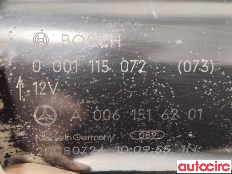 Starter diesel til Mercedes GLK 2008-2015 (X204) (X204) (MERCEDES|A0061519901|0001115072|A0061516201)