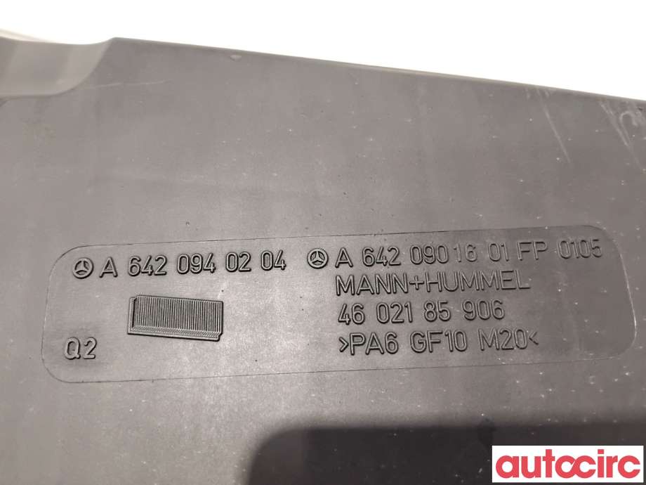Luftfilterboks til Mercedes GLK 2008-2015 (X204) (X204) (MERCEDES|A6420904001|4602185906|A6420901601)