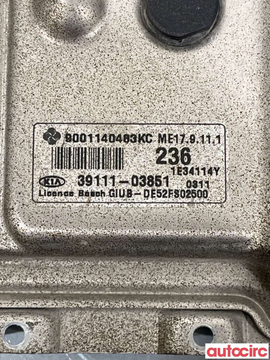 Styreenhet motor til Kia Rio 2011-2017 Type III  (KIA|3911103851|9001140483KC|39111-03851)