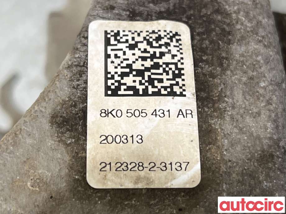 Hjulspindel venstre bak til Audi A5 2007-2016 (Type I)  (AUDI|8K0505431AR|)