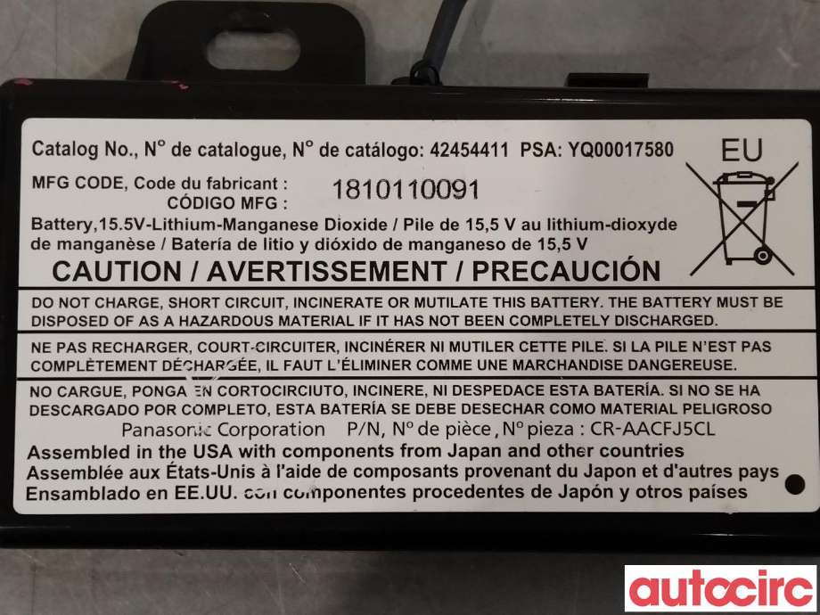 Diverse deler til Opel Ampera-e 2017-->> (Type II)  (OPEL|YQ00017580||42454411)