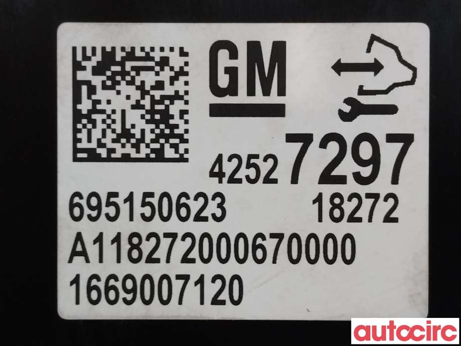 Styreenhet diverse til Opel Ampera-e 2017-->> (Type II)  (OPEL|42527297|695150623|4252729)