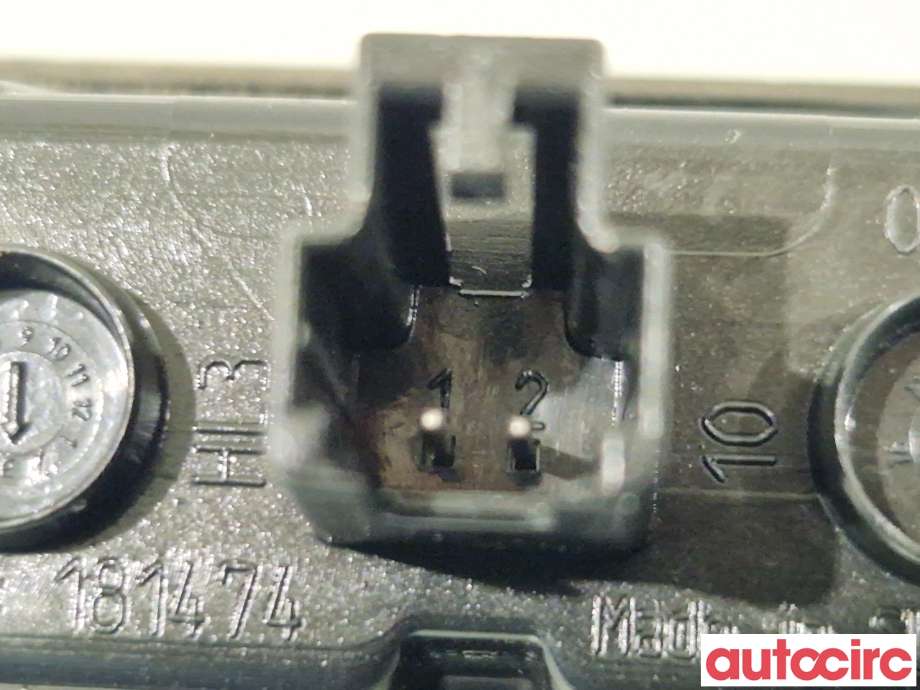 Skiltlys til Audi A5 2007-2016 (Type I)  (AUDI|4G0943021|)