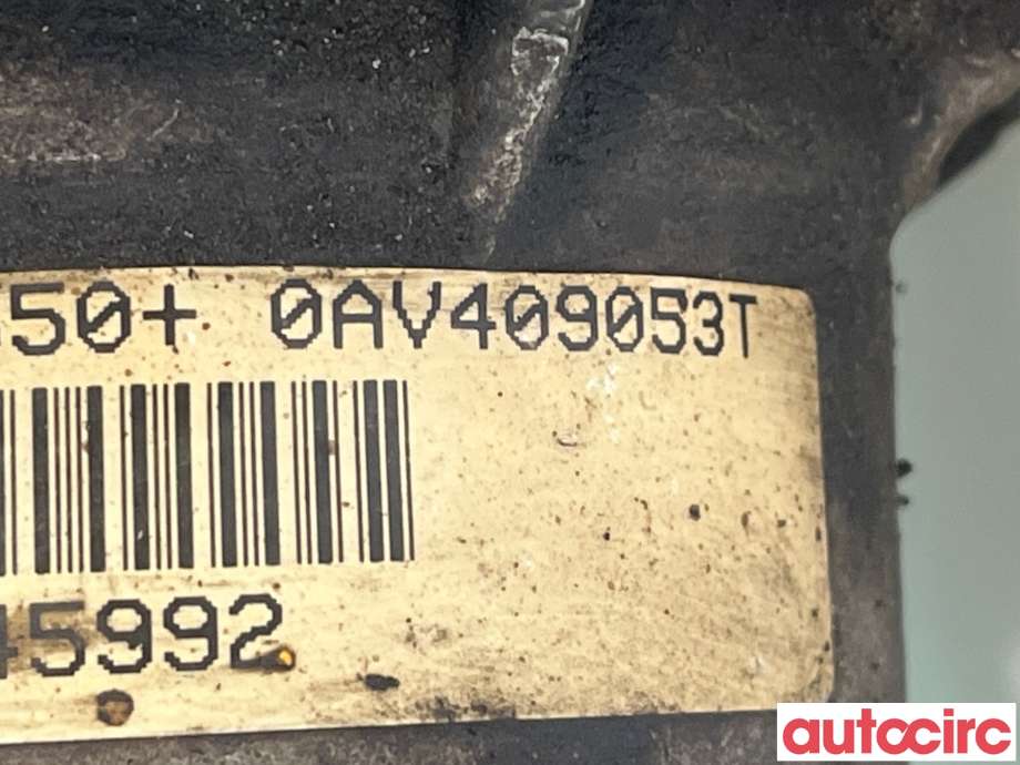 Girkasse 4WD fordelingskasse til Škoda Superb 2008-2015 (Type II)  (SKODA|0AV409053AG|0AV409053T)