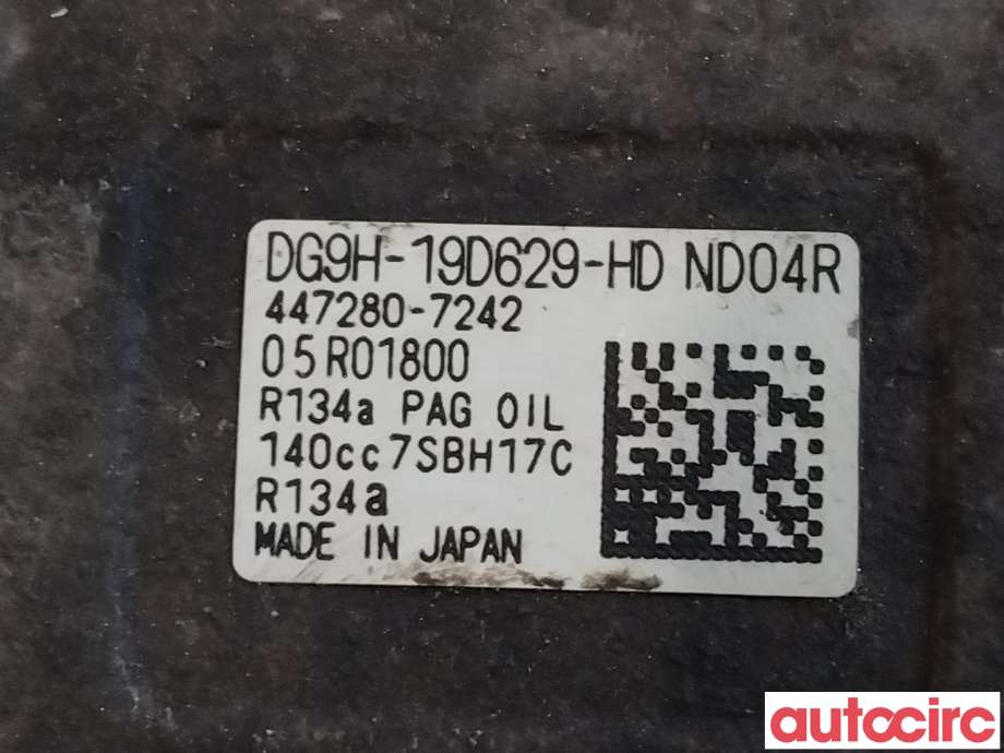 Aircondition kompressor til Ford Transit Connect 2013-2018 Type II, Fase 1 (FORD|2200052||DG9H-19D629-HD)