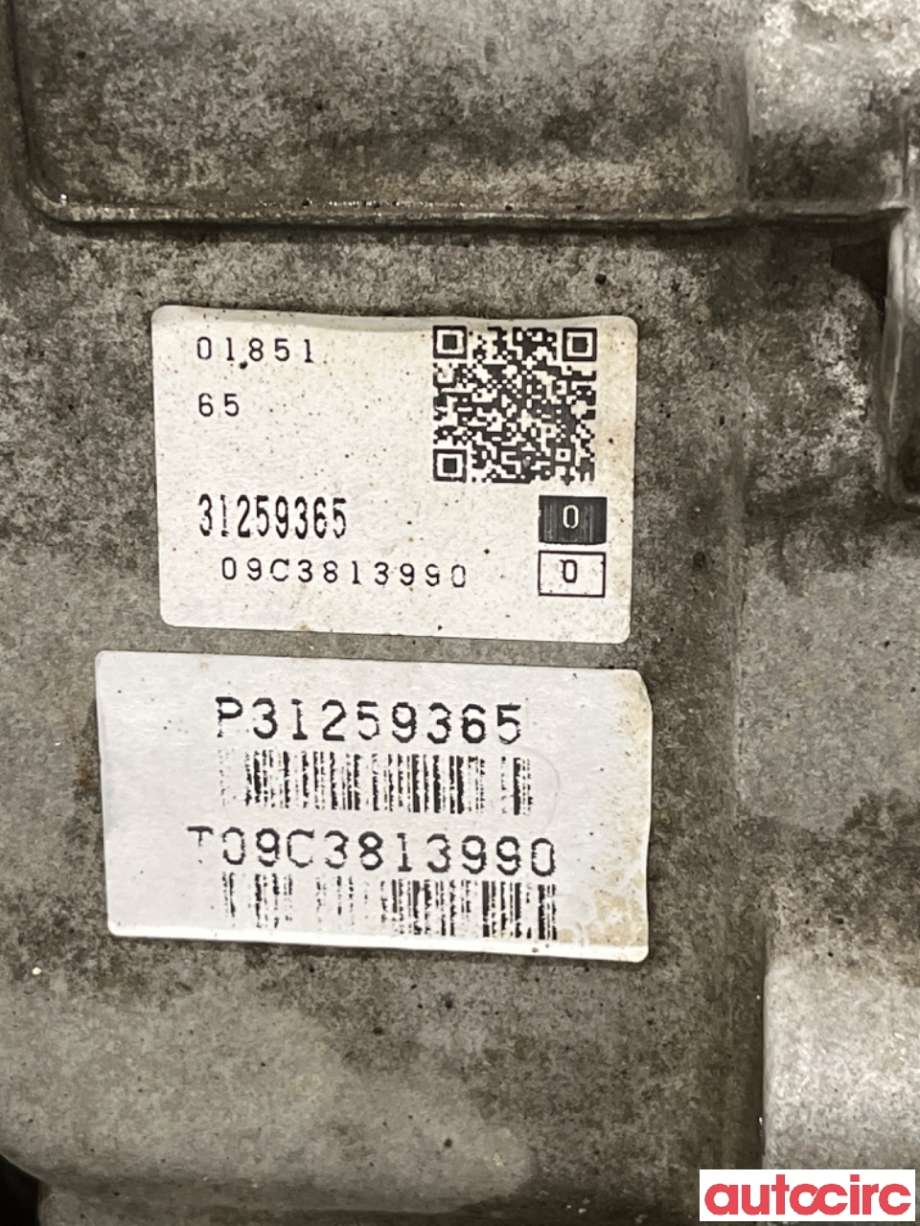 Girkasse automat til Volvo XC70 2008-2013 (Type II, Fase 1)  (VOLVO|36050884|TF-80SC|31259365)