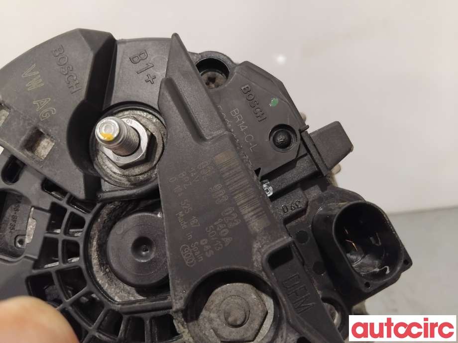 Dynamo til Audi Q3 2011-2014 (Type I, Fase 1)  (AUDI|03L903023X|0124525187|03L903023)