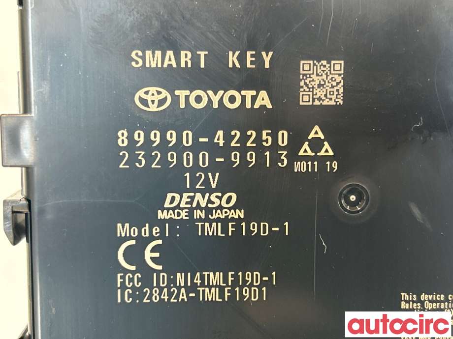 Styreenhet nøkkelfri/keyless til Toyota RAV4 2019-->> (Type V)  (TOYOTA|8999042250|899H042190)