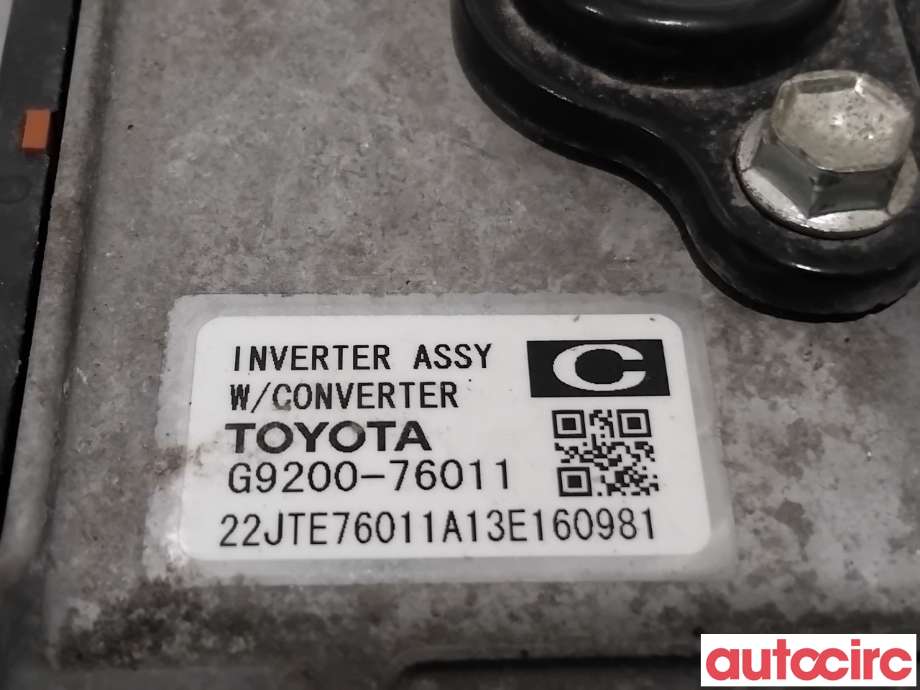 Inverter hybrid til Toyota Auris 2013-2015 (Type II, Fase 1)  (TOYOTA|G920079025||G9200-76011)