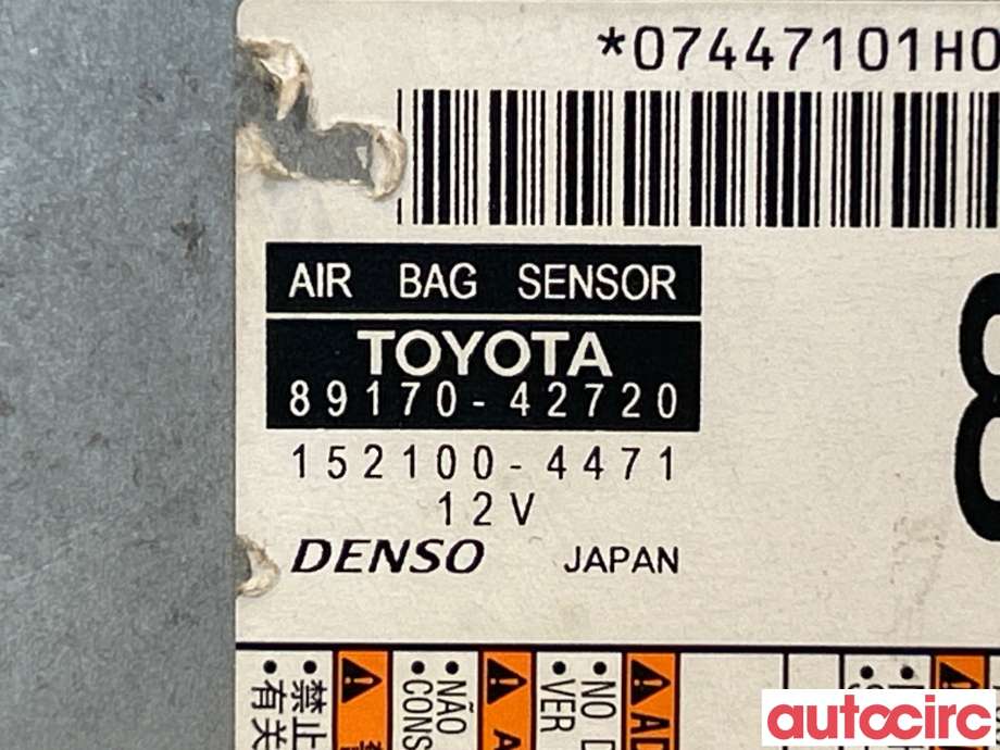 Airbag elektronikk til Toyota RAV4 2019-->> (Type V)  (TOYOTA|8917042720)