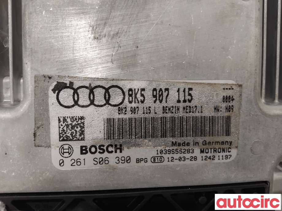 Styreenhet motor til Audi A5 2007-2016 (Type I) (AUDI|8K5907115|0261S06390)