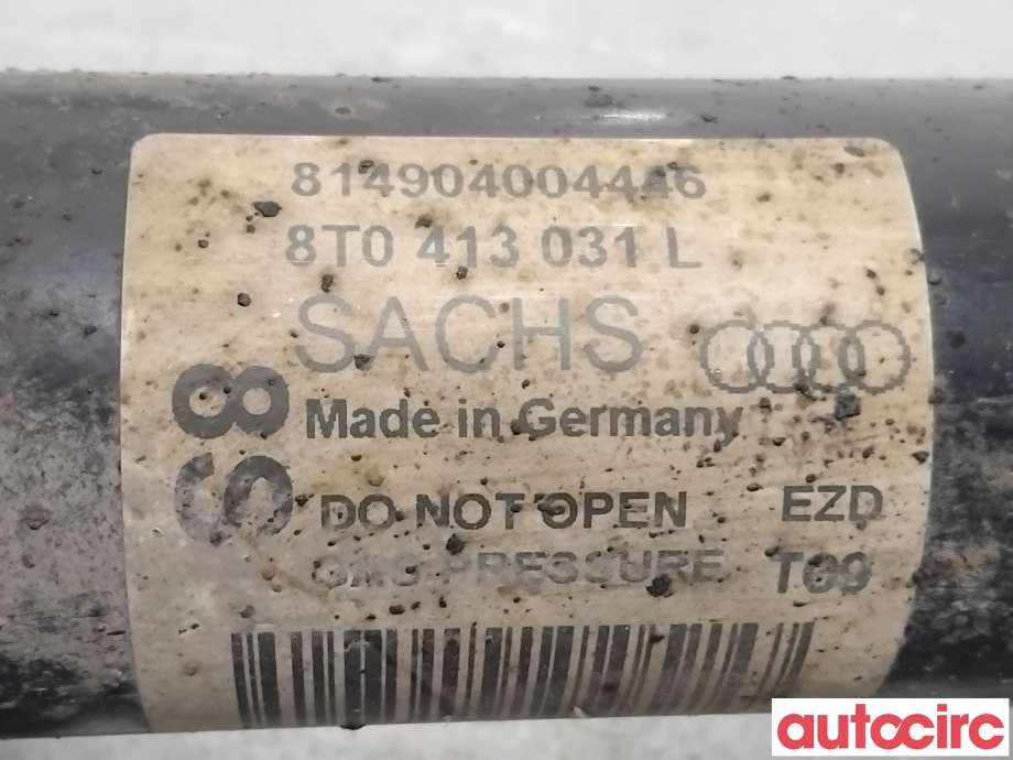Fjærbein venstre foran til Audi A5 2007-2016 (Type I) (AUDI|8T0413031L|814904004446)