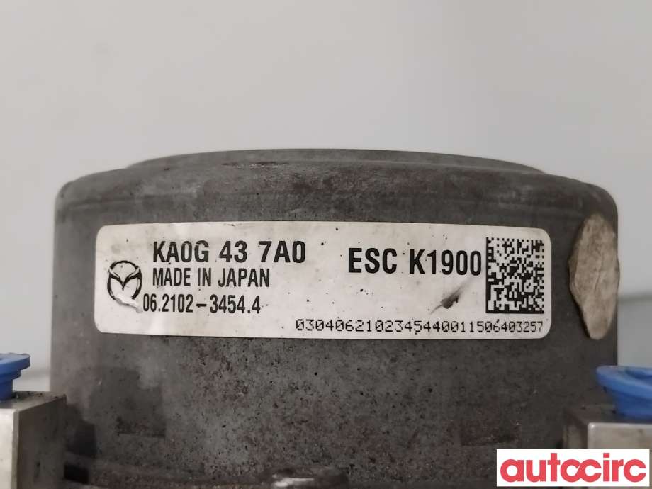 ABS sentral til Mazda CX-5 2012-2017 (Type I)  (MAZDA|KAY1-43-7A0C|062109-72273|KA0G437A0)