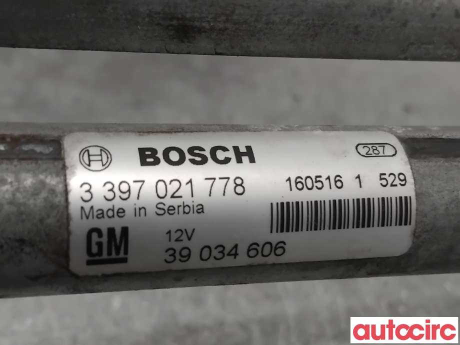 Viskermotor frontrute til Opel Astra K 2015-->> (OPEL|39034606|1397220714)
