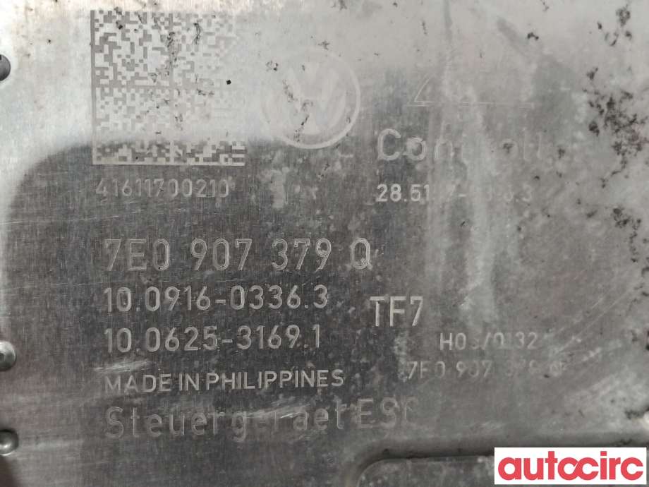 ABS sentral til VW Caddy 2015-2020 (Type III, Fase 3)  (VOLKSWAGEN|7E5614517B|100916-03363|7E5614517A)