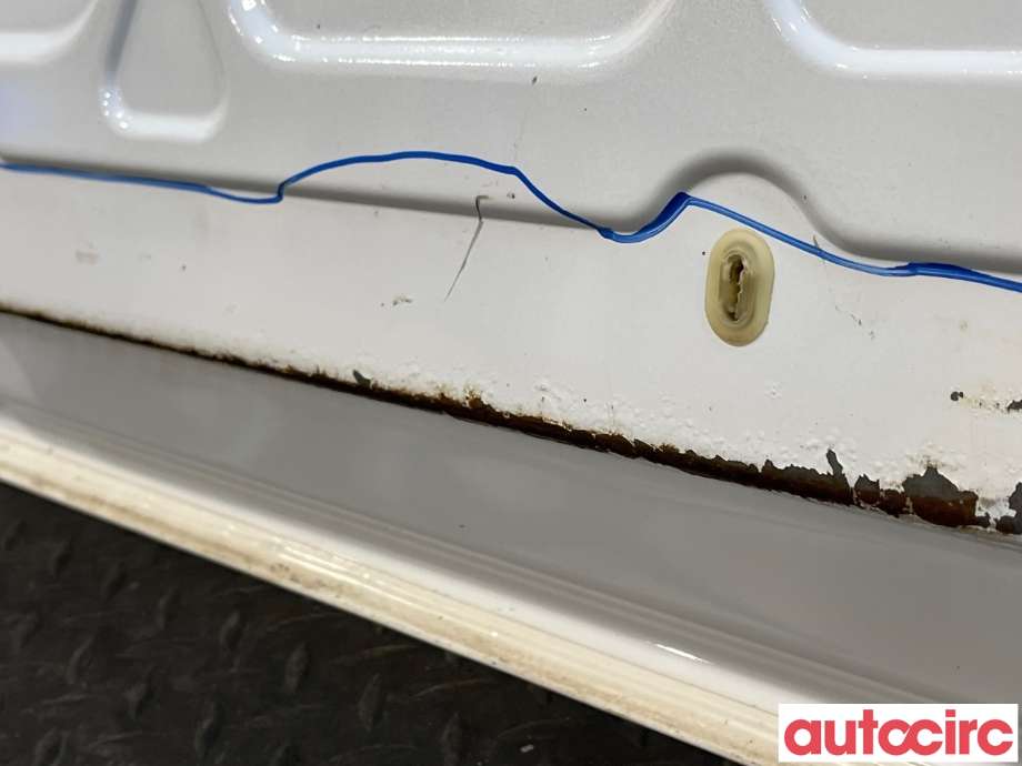 Dør venstre 2dørs til Ford Transit Custom 2013-2023 (Type I)  (FORD|2485852|PJK21-V20125-EB)