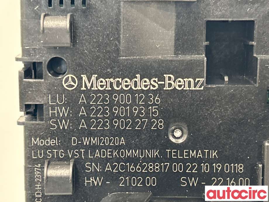 Diverse deler til Mercedes EQE 2022-->> (MERCEDES|A2239009237|A2239001236)