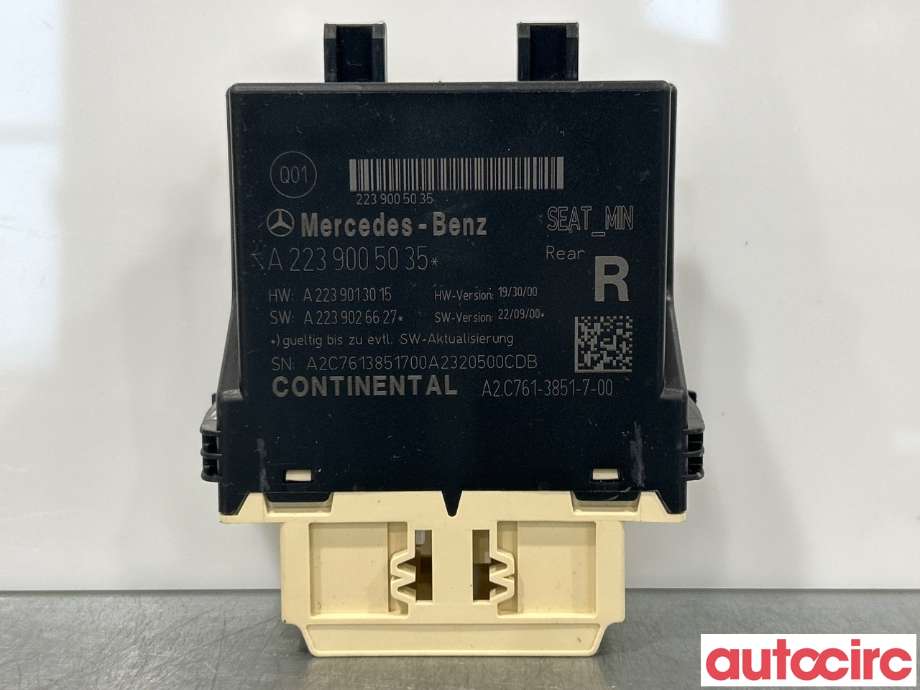 Styreenhet diverse til Mercedes EQE 2022-->> (MERCEDES|A2239005035|)