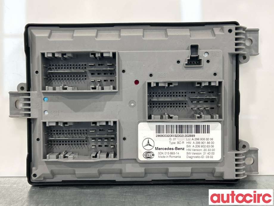 Styreenhet diverse til Mercedes EQE 2022-->>  (MERCEDES|A2969003206|)