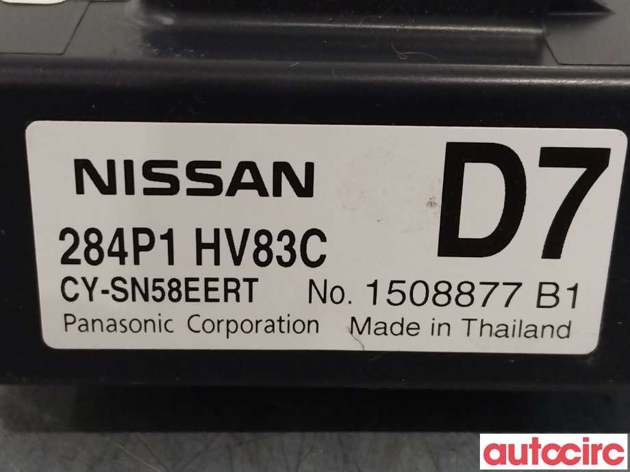 Styreenhet diverse til Nissan Qashqai 2014-2021 (Type II) (NISSAN|284P14EF9D||284P1HV83C)