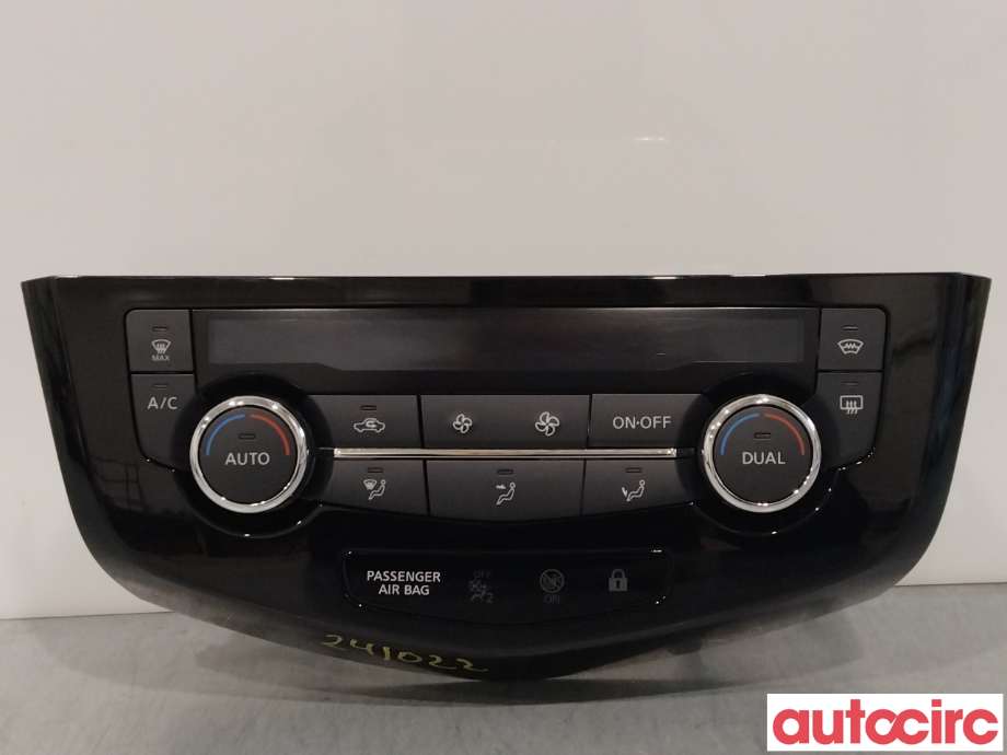 Varmeapparat betjening til Nissan Qashqai 2014-2021 (Type II) (NISSAN|275004EA1A|)