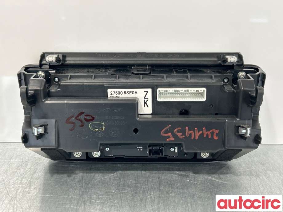 Varmeapparat betjening til Nissan Leaf 2018-->> (Type II)  (NISSAN|275005SE0B)