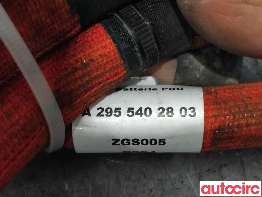Kabel høy volt (HV) hybrid til Mercedes EQE 2022-->> (MERCEDES|A2955402803|)