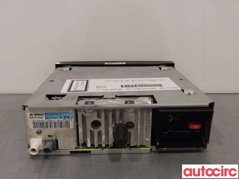 Bilstereo til Peugeot 5008 2010-2017 (Type I)  (PEUGEOT|6579NV||9666967477)