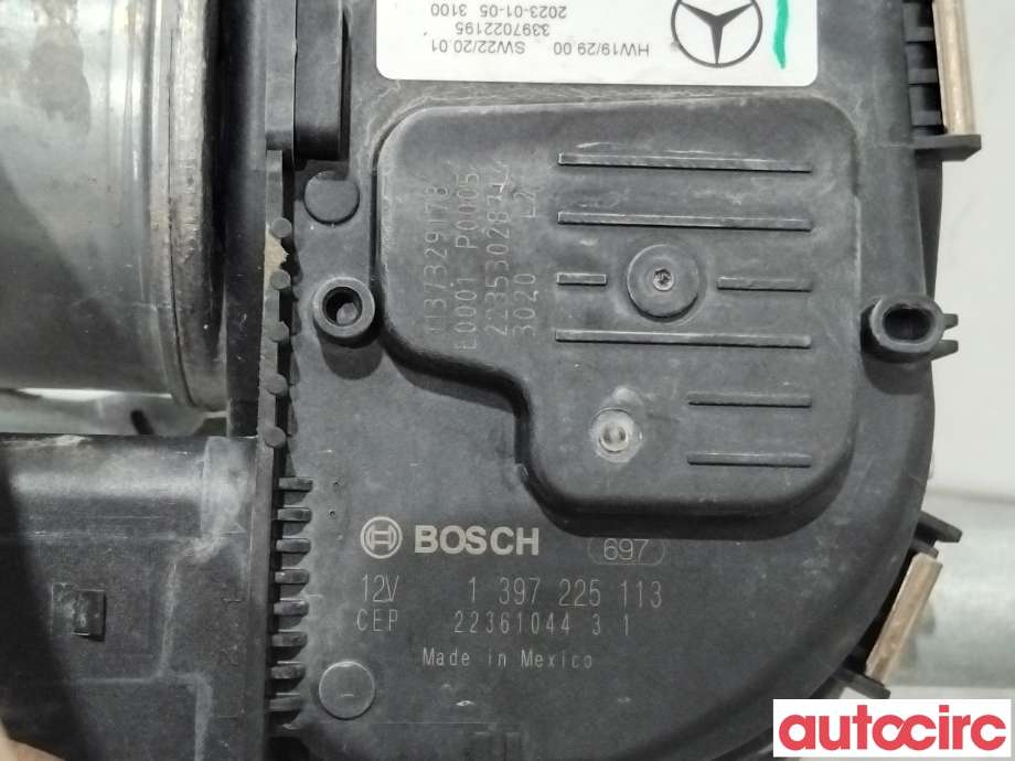 Viskermotor frontrute til Mercedes EQE 2022-->>  (MERCEDES|A2968207600|1397225113|A2968204301)