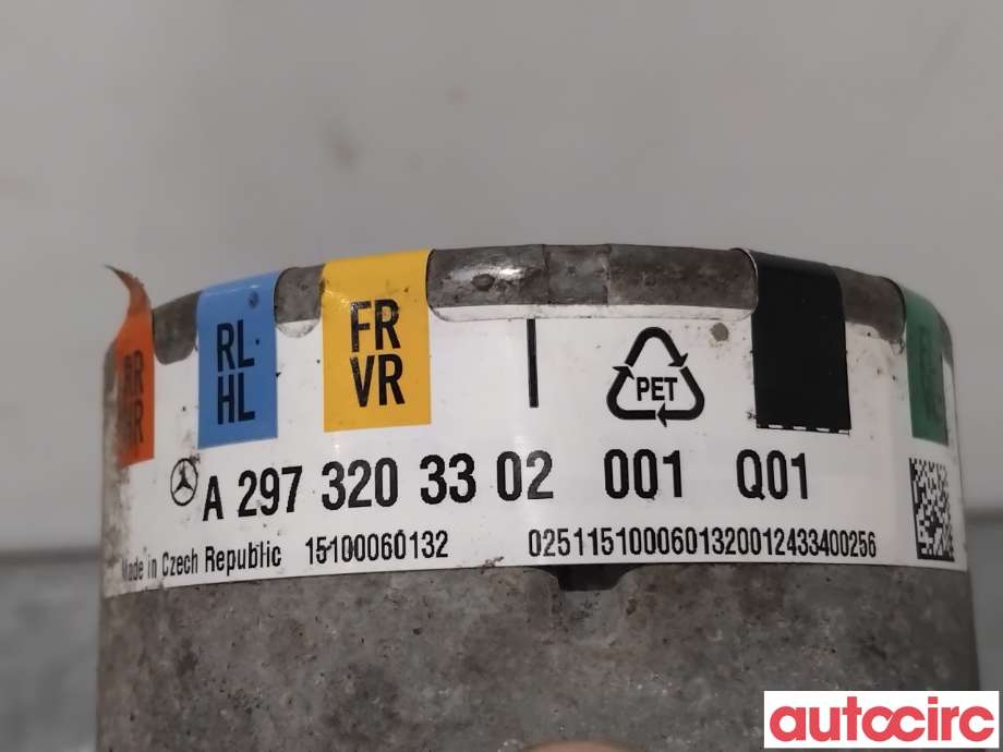 Kompressor nivå/luft til Mercedes EQE 2022-->>  (MERCEDES|A2973203302|100905-54143)