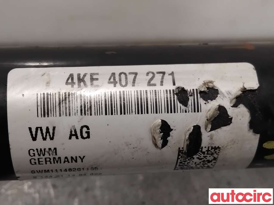 Drivaksel høyre foran, elbil til Audi e-tron 2018-->>  (AUDI|4KE407271||4KE407271B)