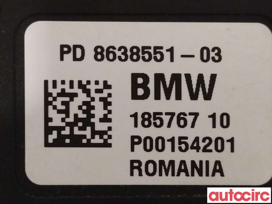 Styreenhet diverse til BMW 3-Serie 2012-2018 (F30/F31/F34) (F30/F31/F34) (BMW|12638638551||8638551)