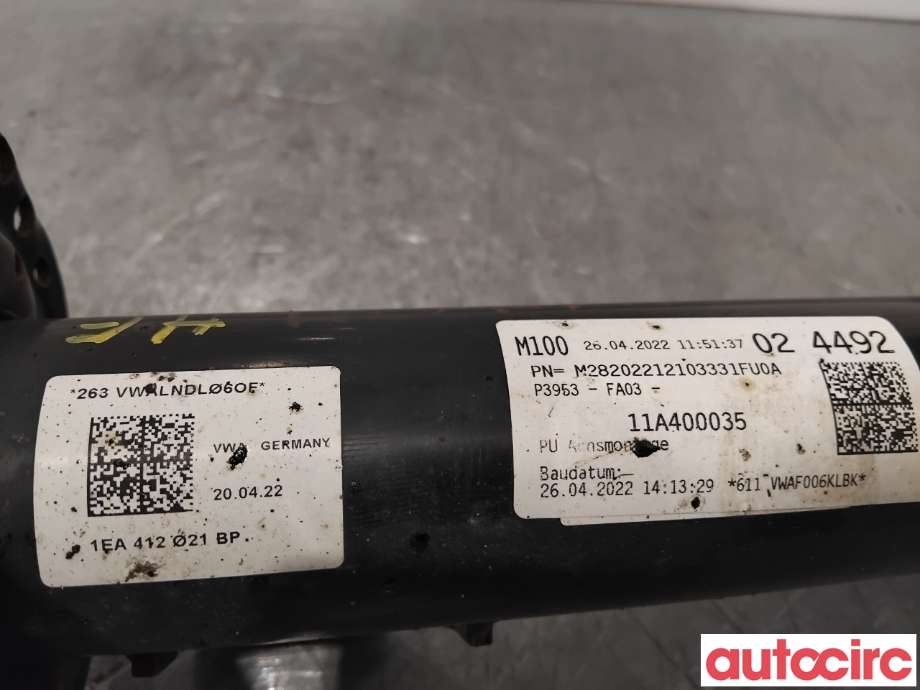 Fjærbein høyre foran til VW ID.4 2020-->>  (VOLKSWAGEN|1EA413023AF|1EA412021BP|1EA413023BD)