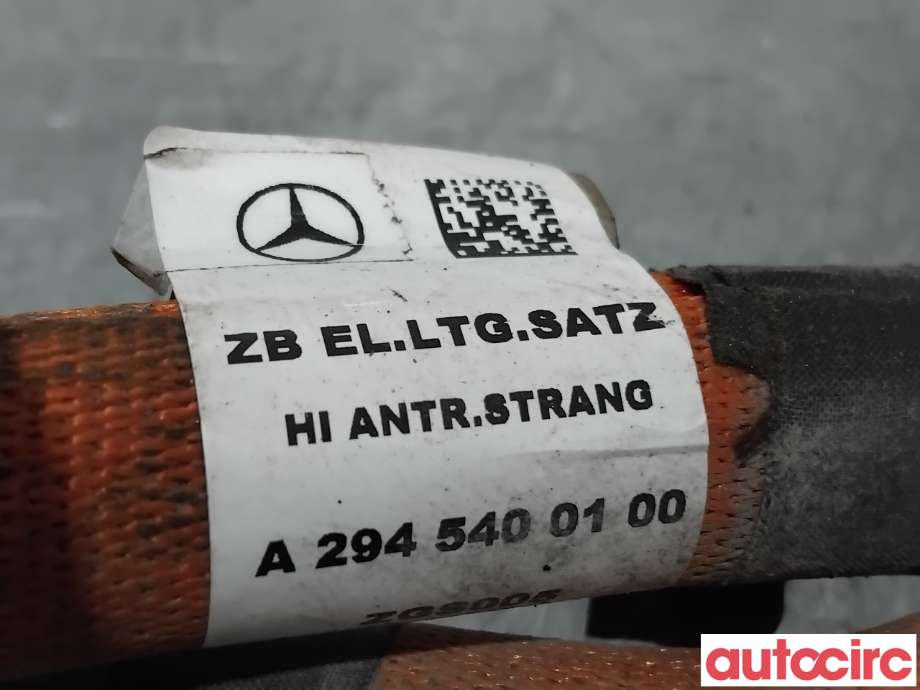 Kabel høy volt (HV) hybrid til Mercedes EQE 2022-->> (MERCEDES|A2945400100|)