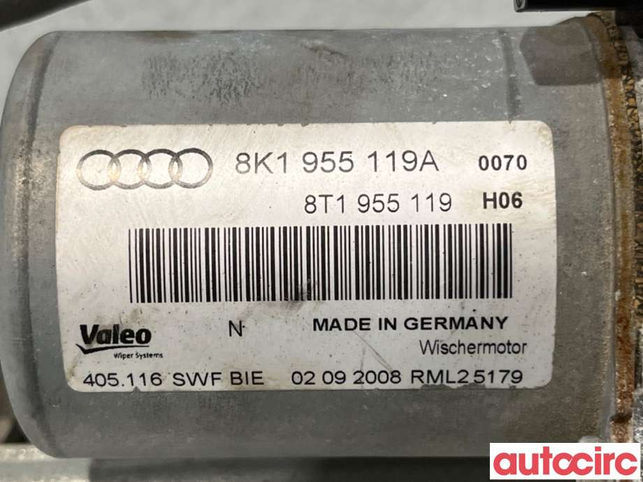 Viskermotor frontrute til Audi A4 2007-2014 (Type IV) (B8) (B8) (AUDI|8K1955023C|405116|8K1955023E)