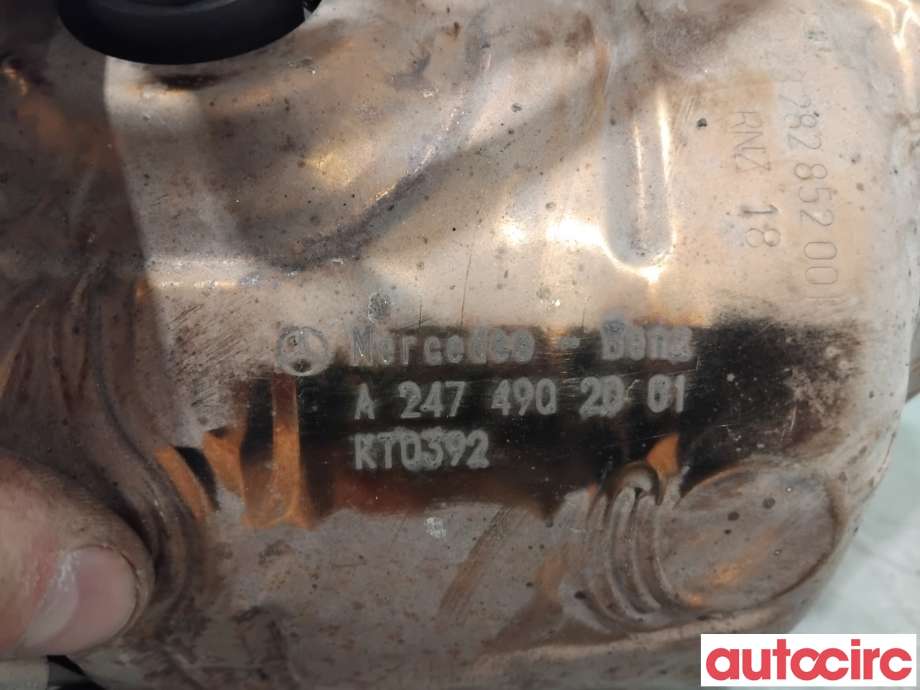 Katalysator til Mercedes A-Klasse 2018-->> (W177) (W177) (MERCEDES|A2474909903||A2474902001)
