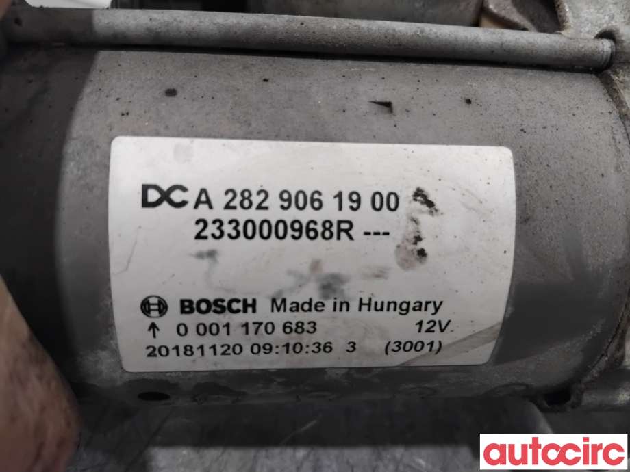 Starter til Mercedes A-Klasse 2018-->> (W177) (W177) (MERCEDES|A2829062000|0001170683|A2829061900)