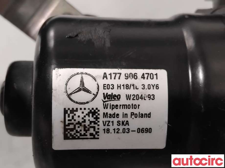 Viskermotor frontrute til Mercedes A-Klasse 2018-->> (W177) (W177) (MERCEDES|A1778204201|W204093|A1778206901)