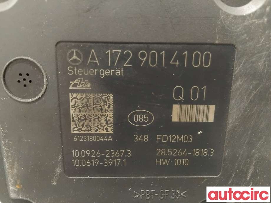 ABS sentral til Mercedes C-Klasse 2011-2014 (Fase 2) (W204) (W204) (MERCEDES|A1724313912|100926-23673|A1724314412)