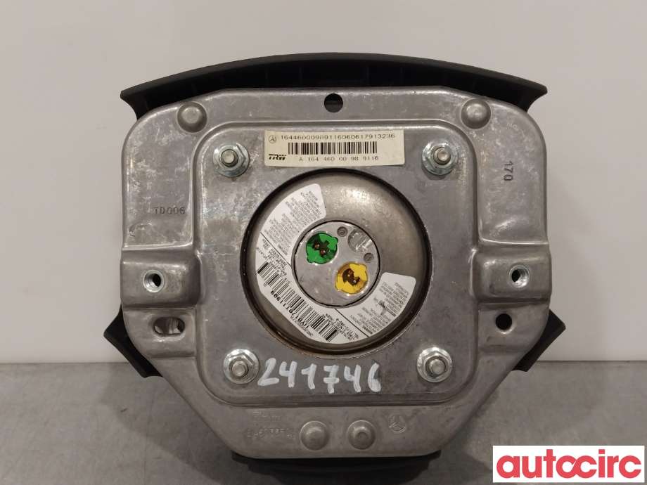 Airbag rattpute til Mercedes GL 2006-2012 (X164) (X164) (MERCEDES|A1644600098||1644600098)