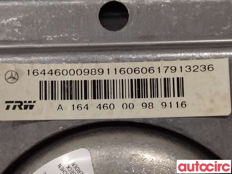 Airbag rattpute til Mercedes GL 2006-2012 (X164) (X164) (MERCEDES|A1644600098||1644600098)