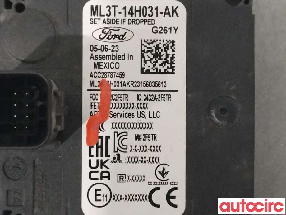 Sensor diverse til Ford Mustang Mach-e 2020-->>  (FORD (US)|2657693||ML3T-14H031-AK)