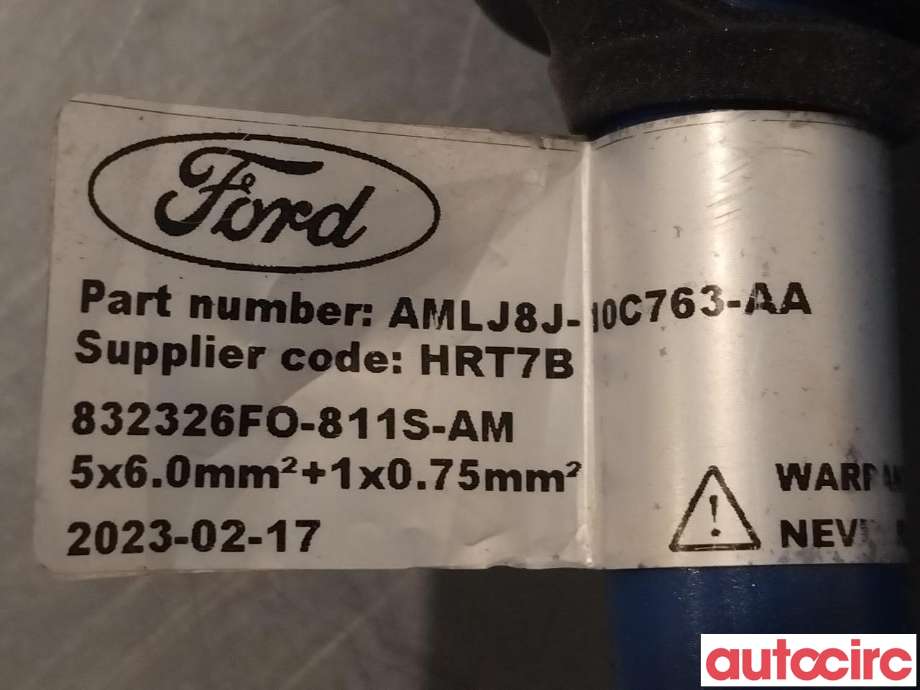 Batterilader kabel til Ford Mustang Mach-e 2020-->>  (FORD (US)|2502031||AMLJ8J-10C763-AA)