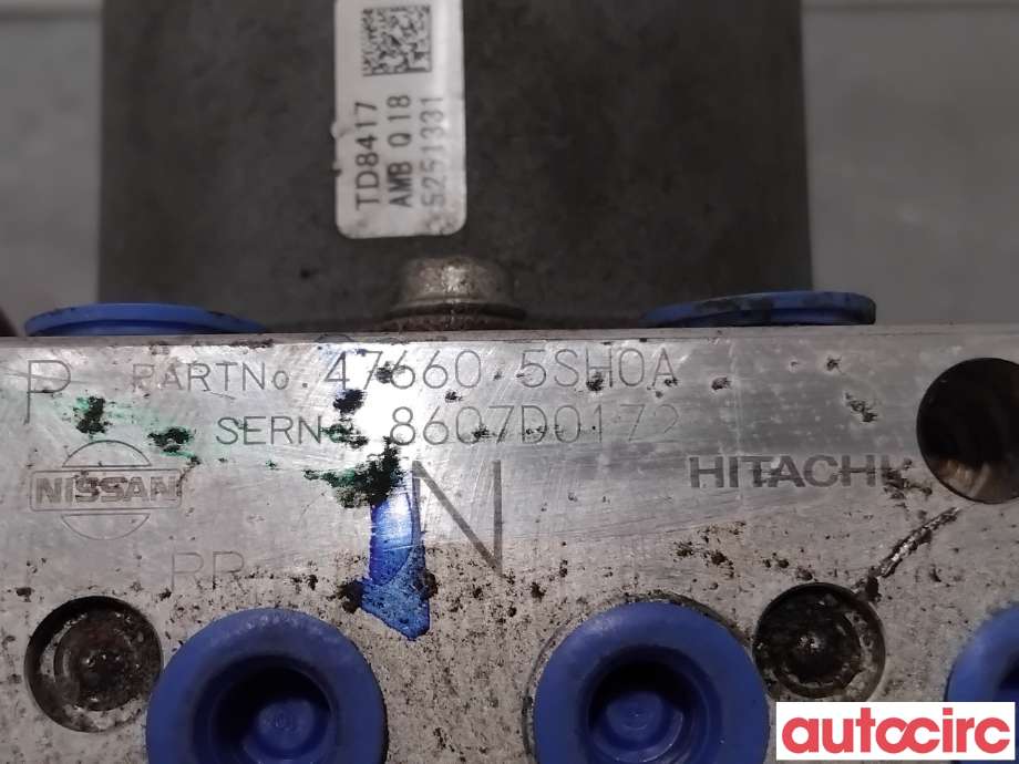 ABS sentral til Nissan Leaf 2018-->> (Type II)  (NISSAN|476605SH5B|476605SH0A|476605SH8B)