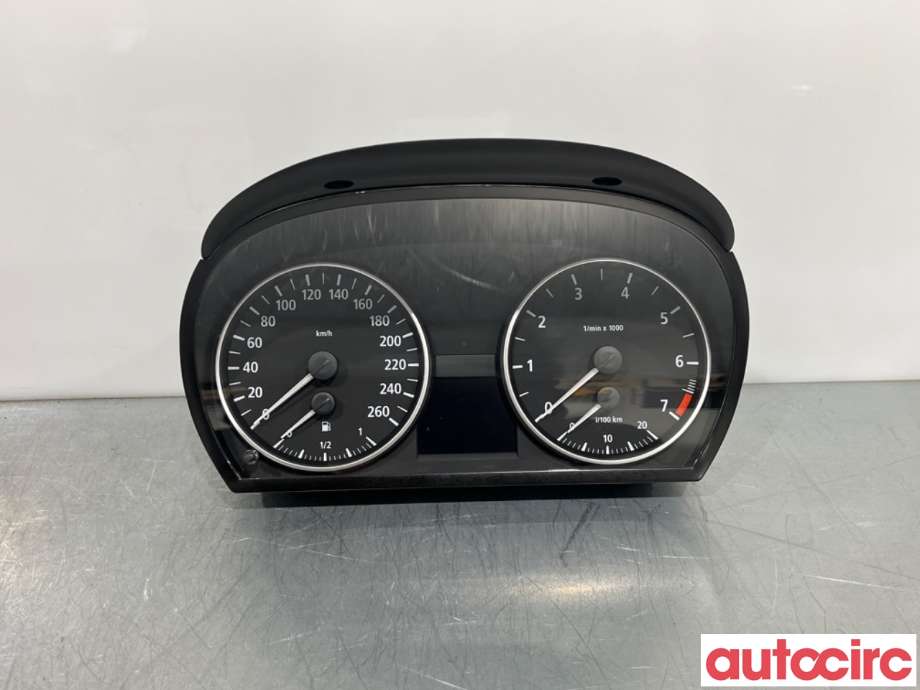 Instrumentpanel til BMW 3-Serie, 2005-2011 (E90/E91/E92/E93) (E90/E91/E92/E93) (BMW|62109316119)